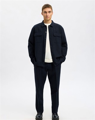 Leroy Linen Blend Skjorte 